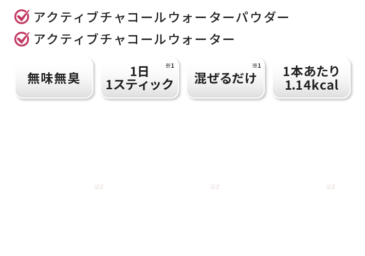 無味無臭 1日1スティック 混ぜるだけ 1本あたり1.14kcal
